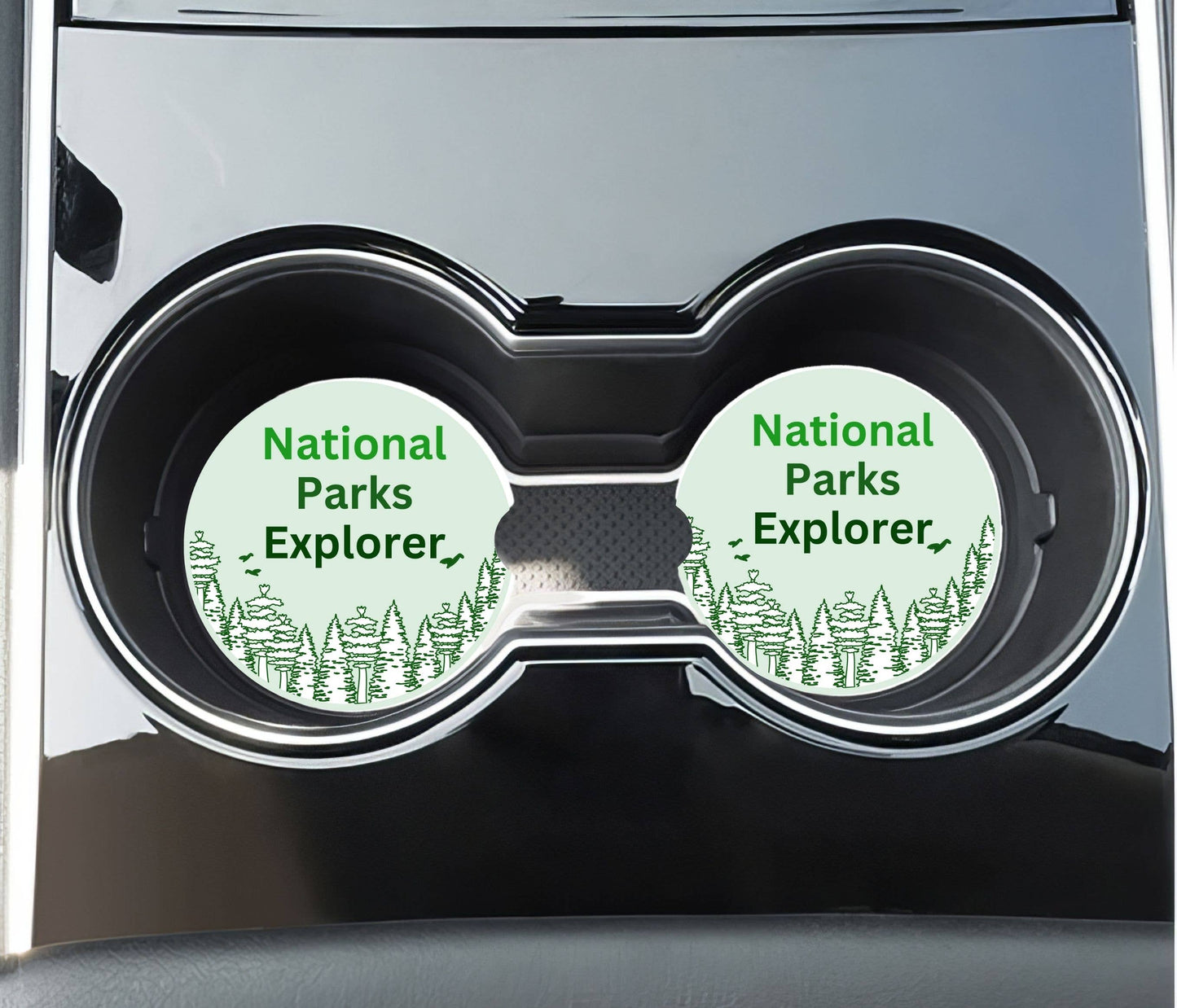 National Park Explorer - Neoprene Car Coasters