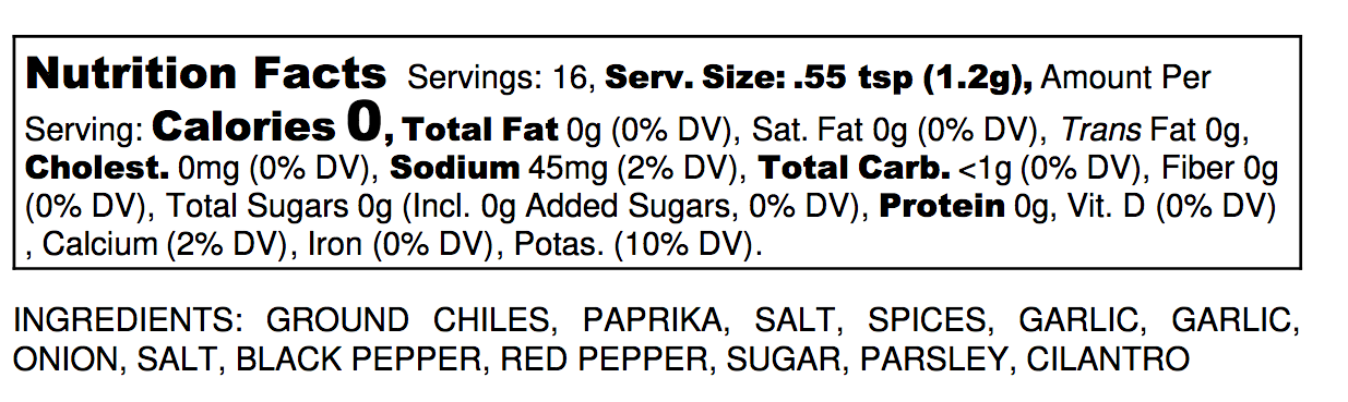 Feisty Fiesta Dip Mix