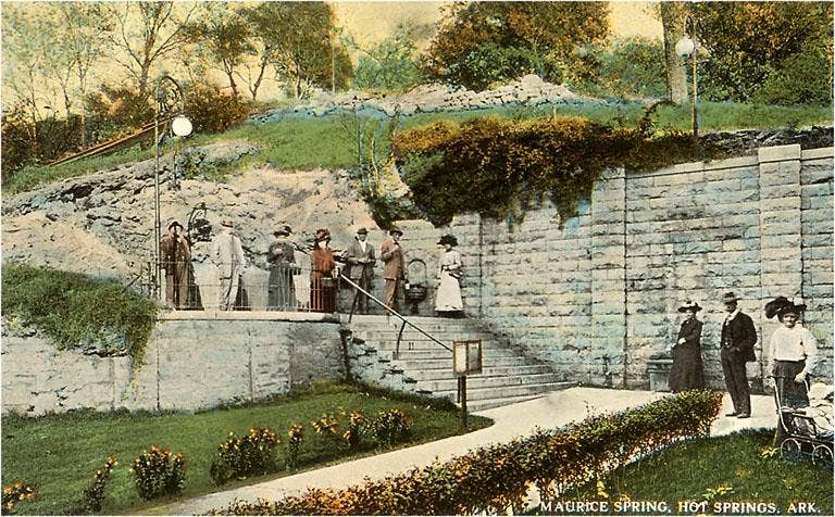 AR-34 Maurice Spring - Vintage Image, Magnet