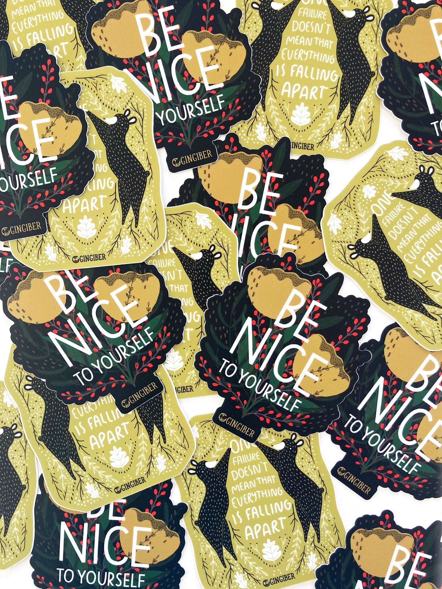 Be Nice To Yourself Sticker