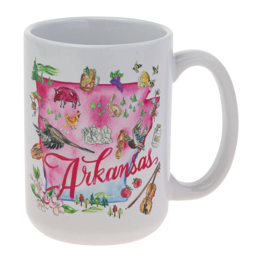 Arkansas Ceramic Mug