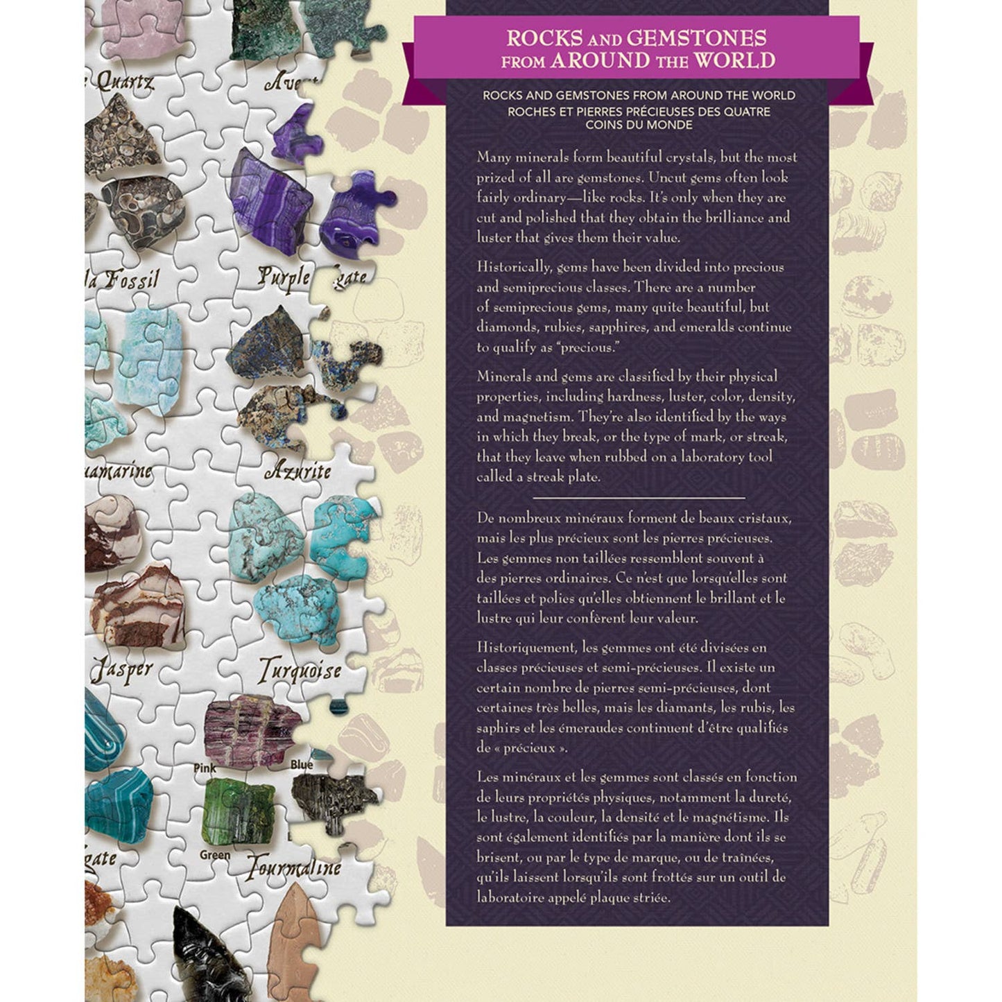 Rocks & Gemstones Around the World Puzzle | 1000 Pieces