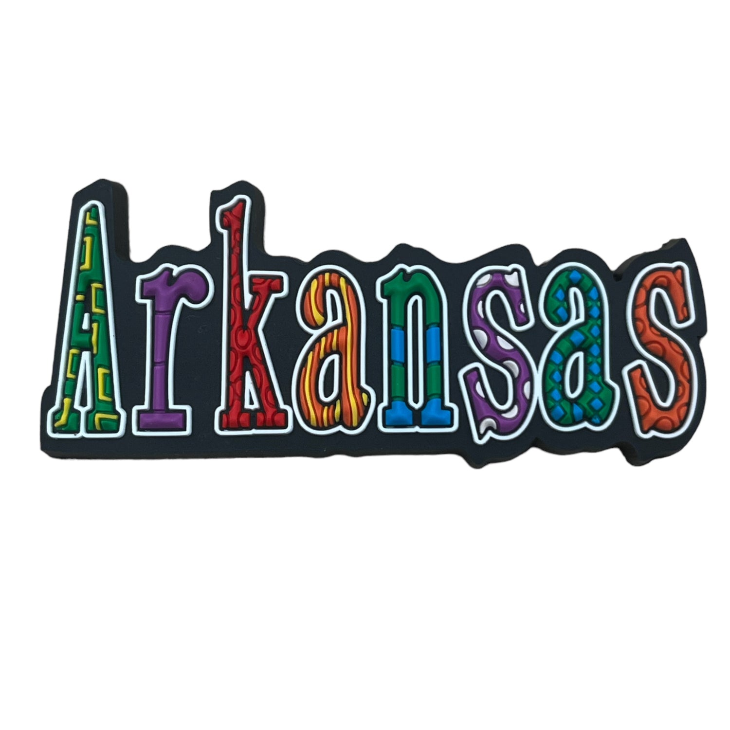 Arkansas festive magnet