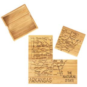 Arkansas Coaster Set