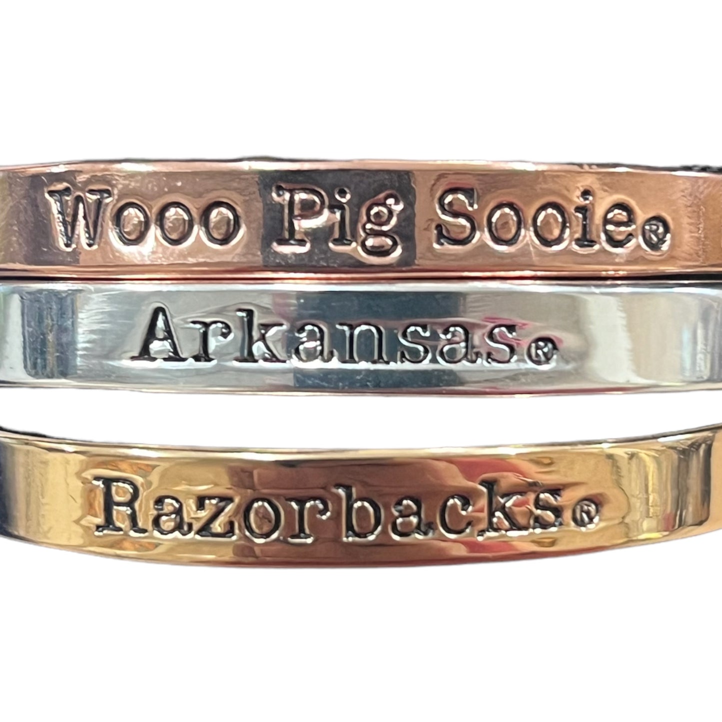 Razorback Bangles, 3 styles