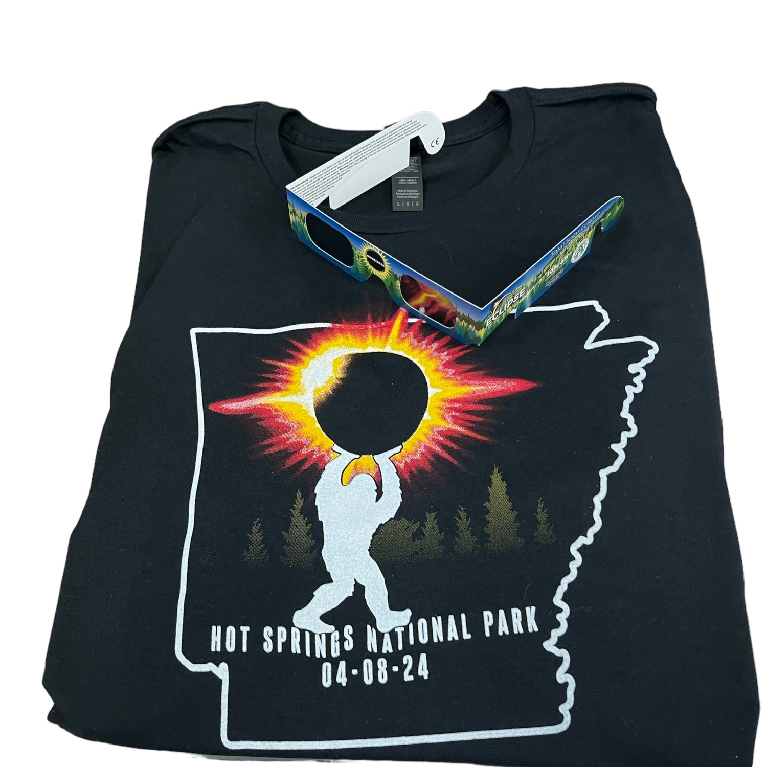Solar Eclipse Bigfoot T-shirt