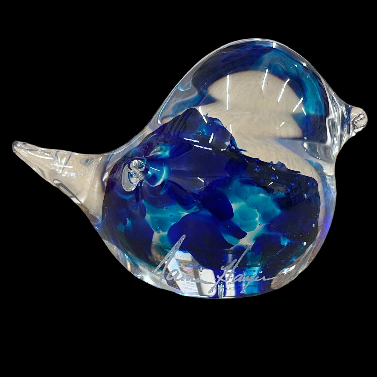 Bird Art Glass