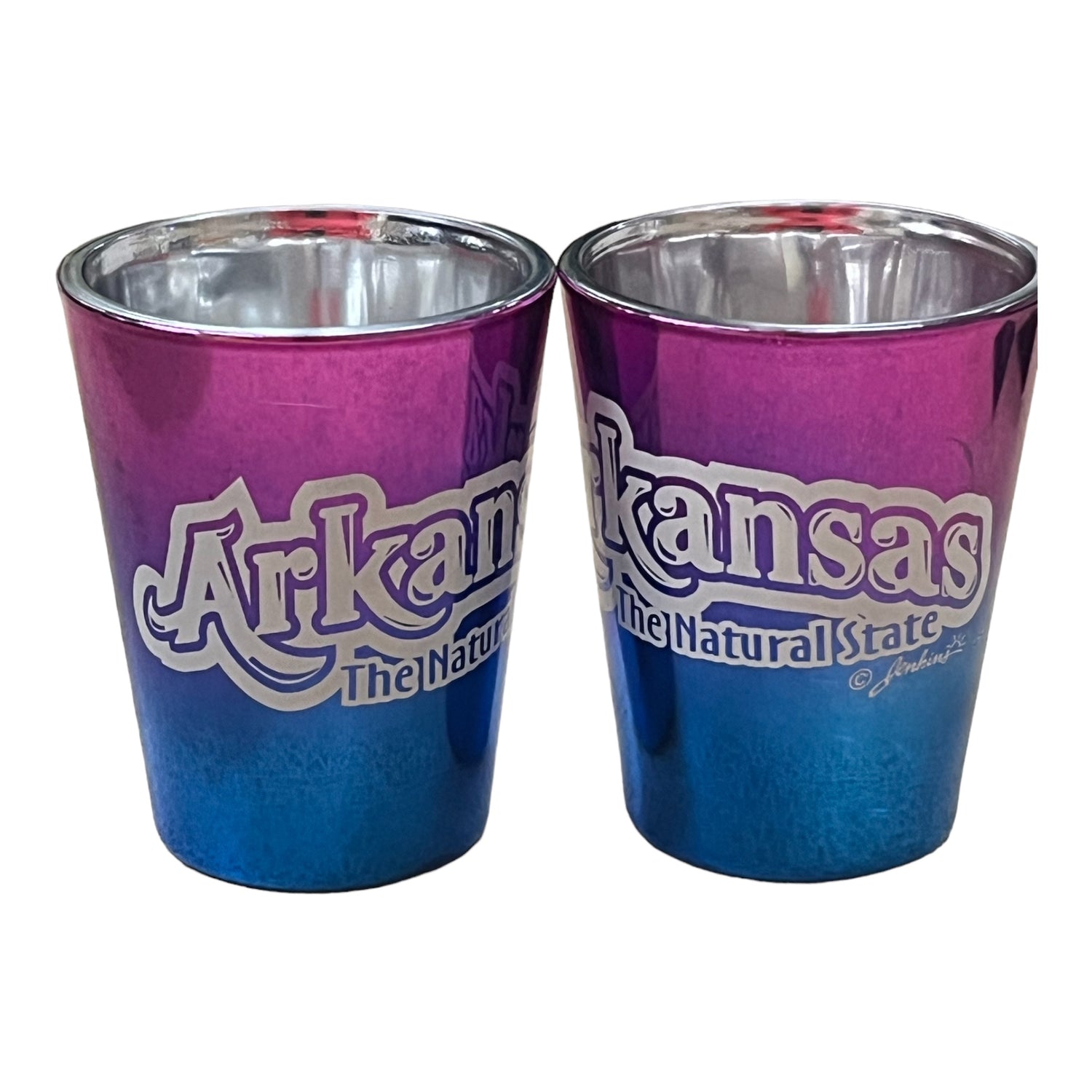 Arkansas Electrobubble Shot Glass