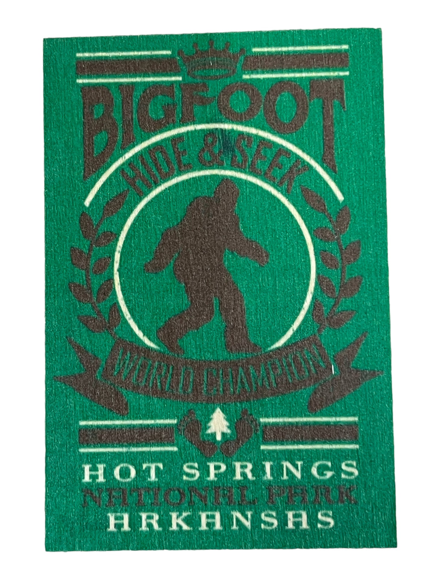 Bigfoot Hide and Seek Magnet