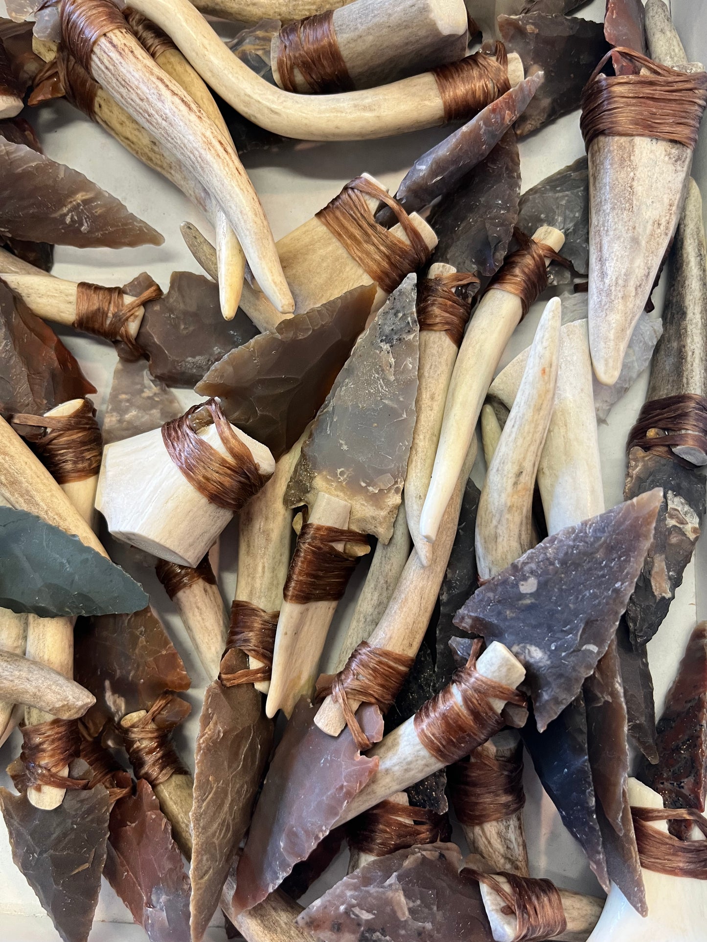 Arrowhead Antler Deer Knife