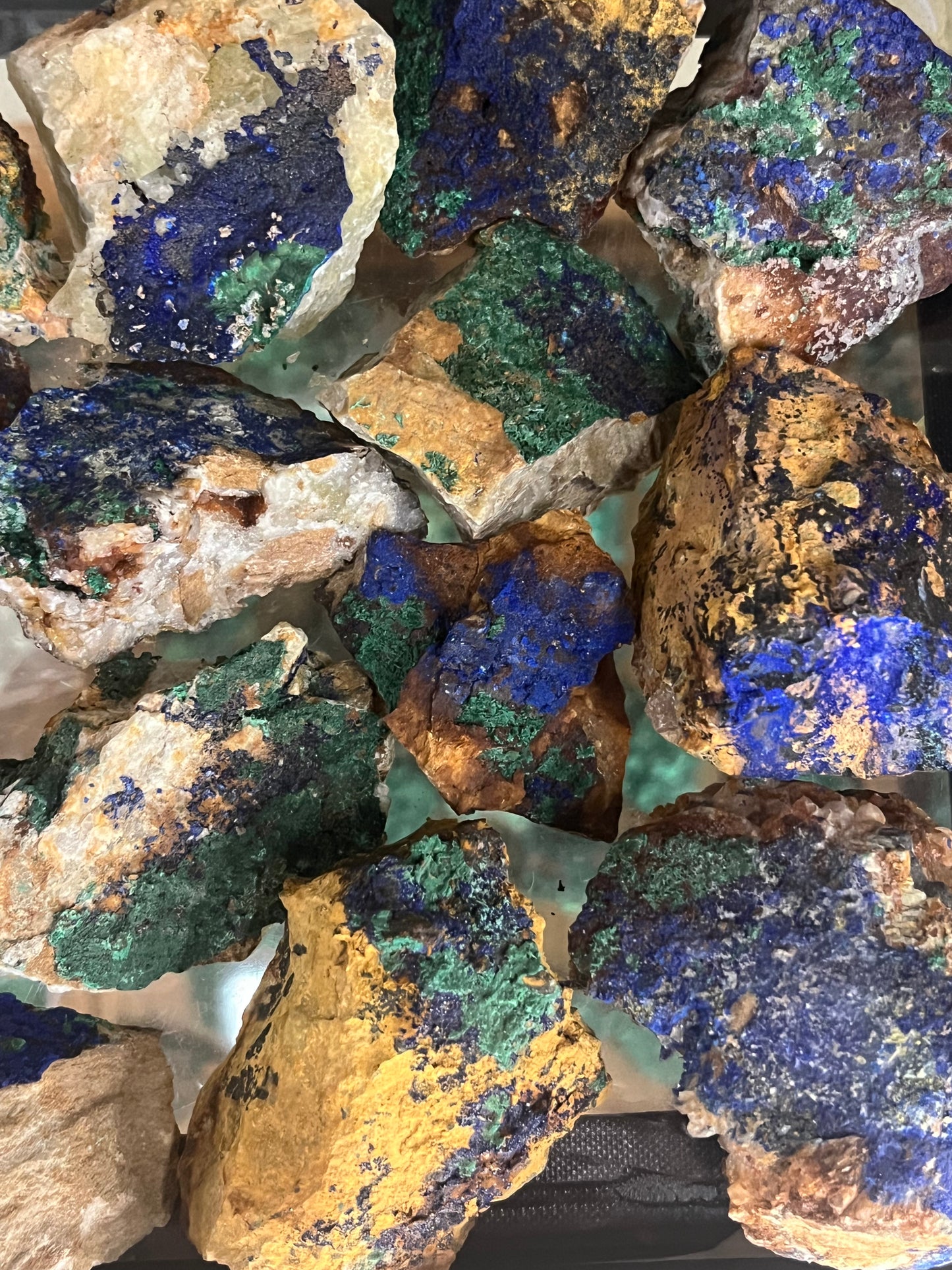 Lg Azurite Malachite