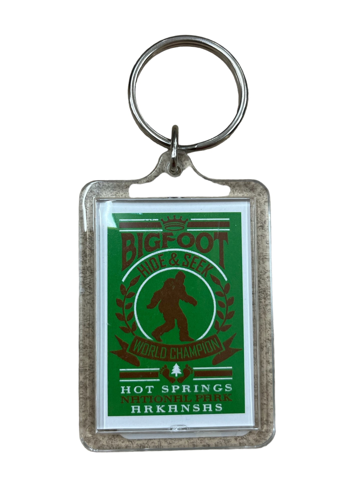 Bigfoot Hide & Seek Keychain
