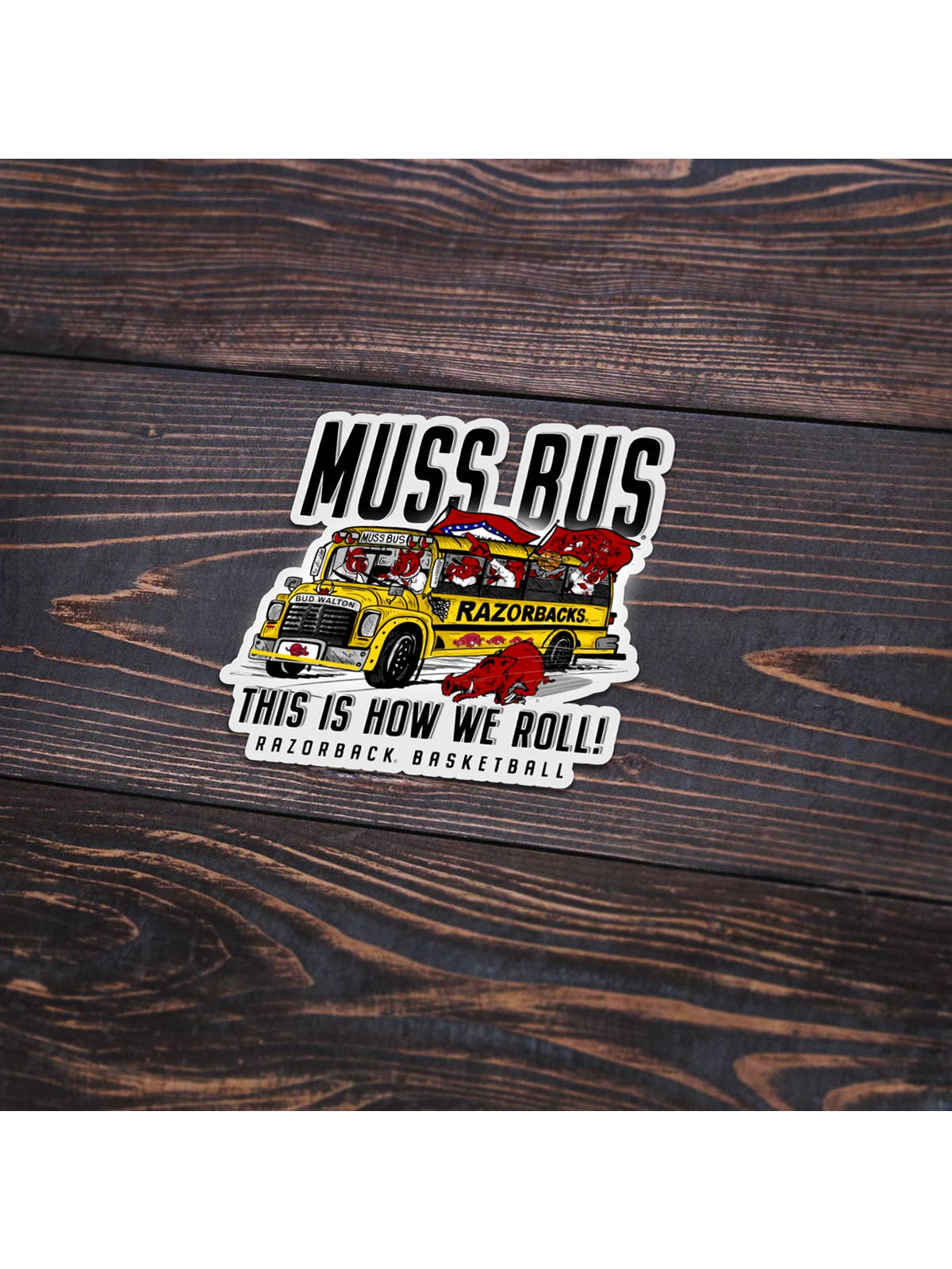 Muss Bus Sticker