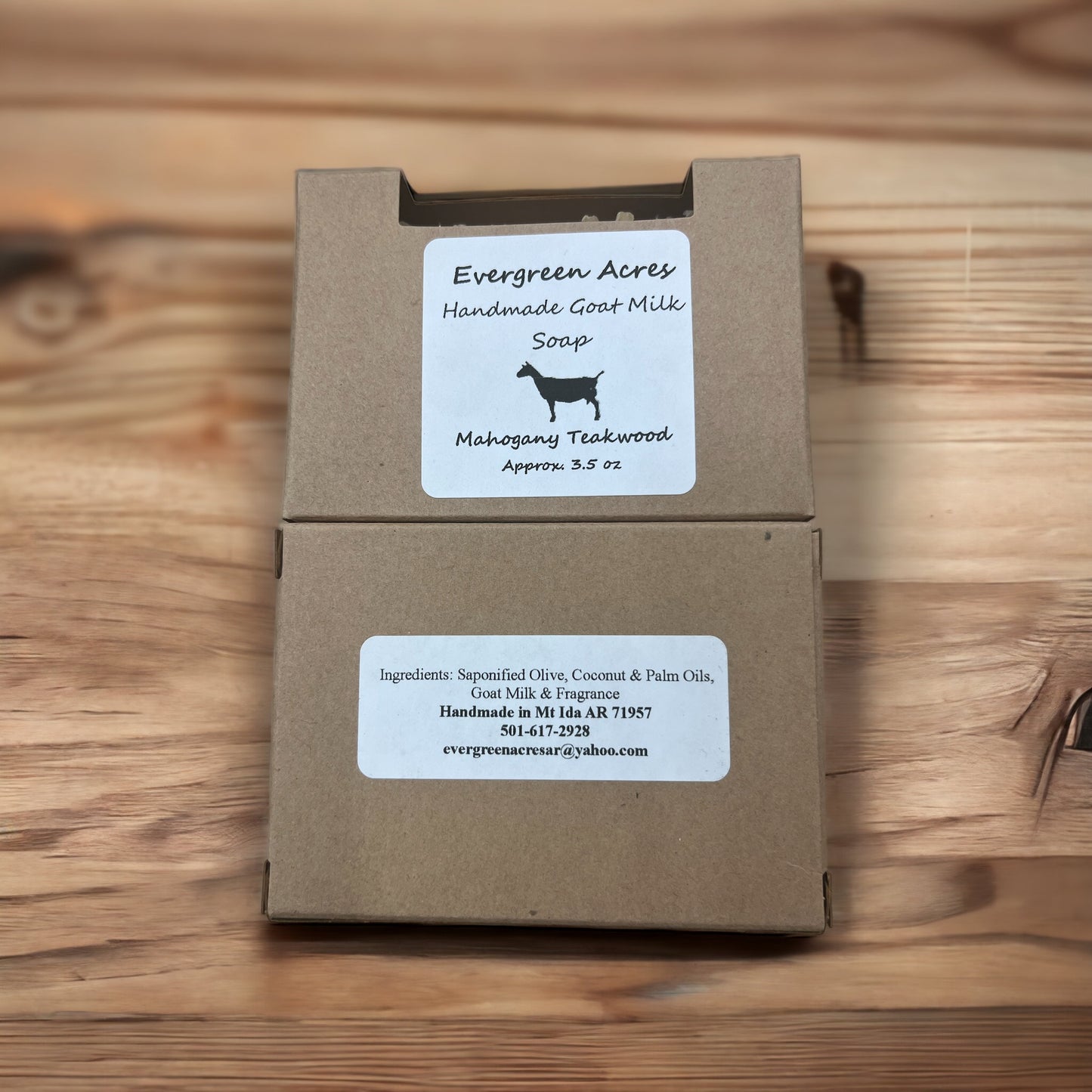 Mahogany Teakwood Soap