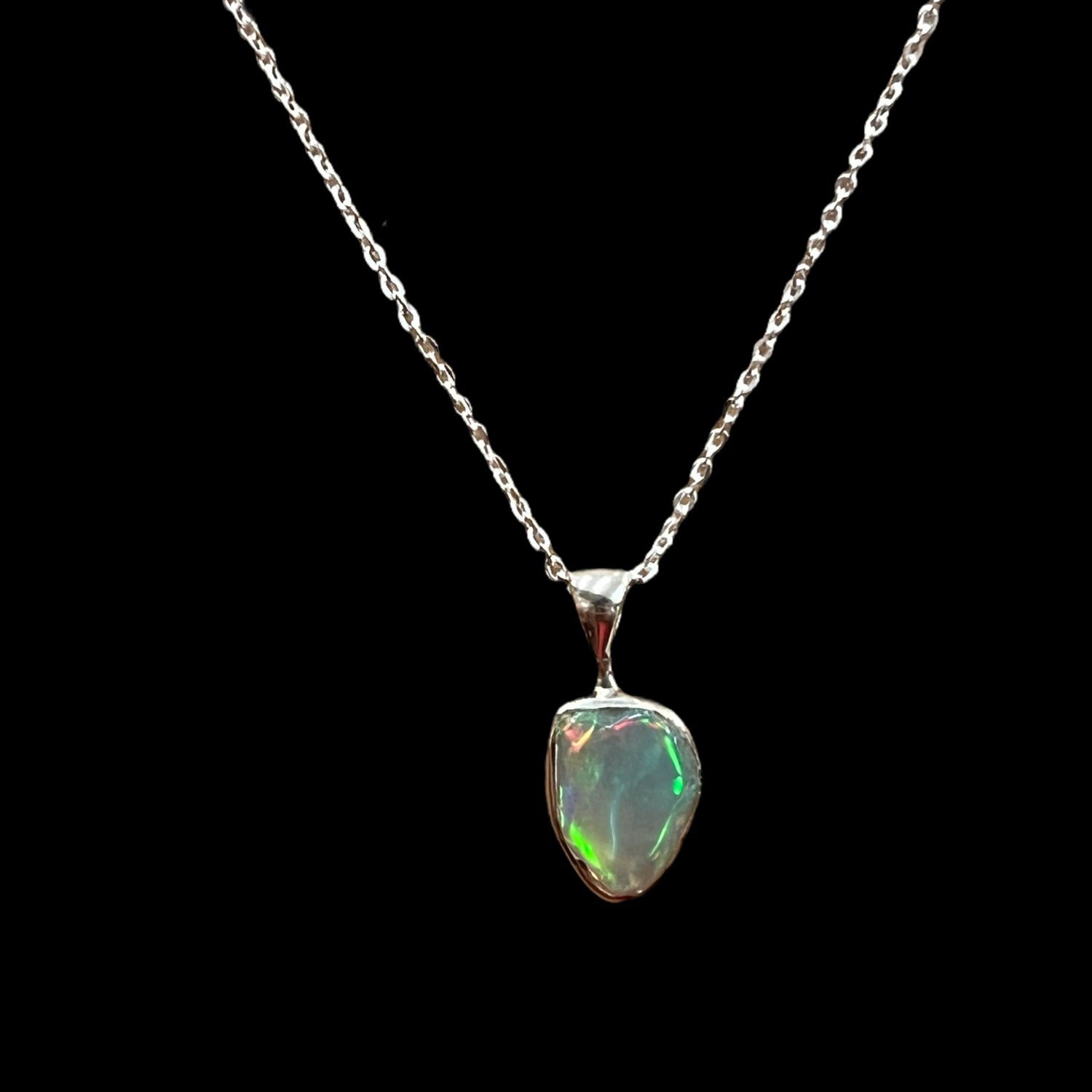 Ethiopian Opal Natural Necklace