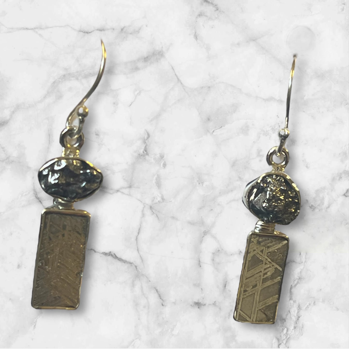 Meteorite Earring