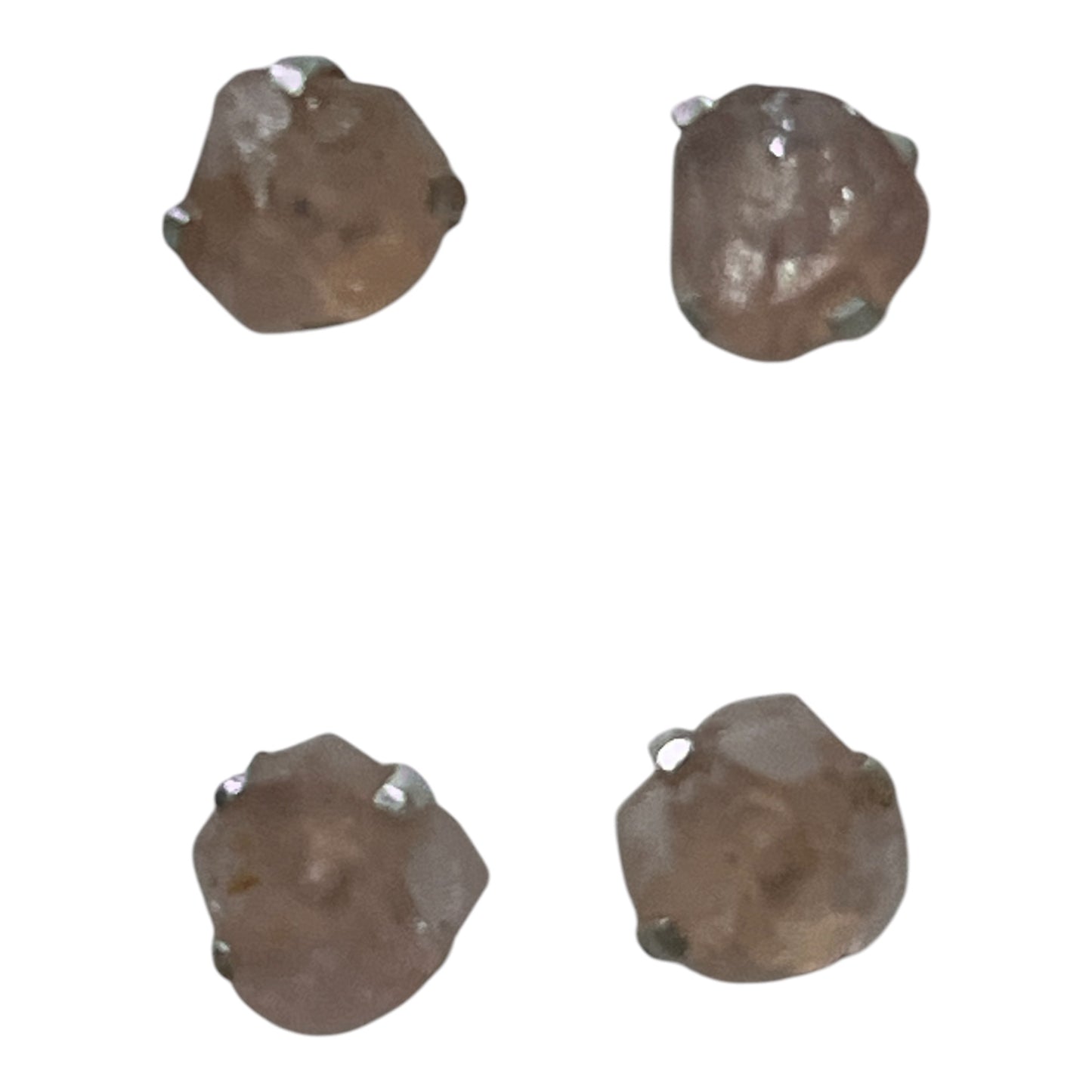 Mineral Raw Stud Earrings