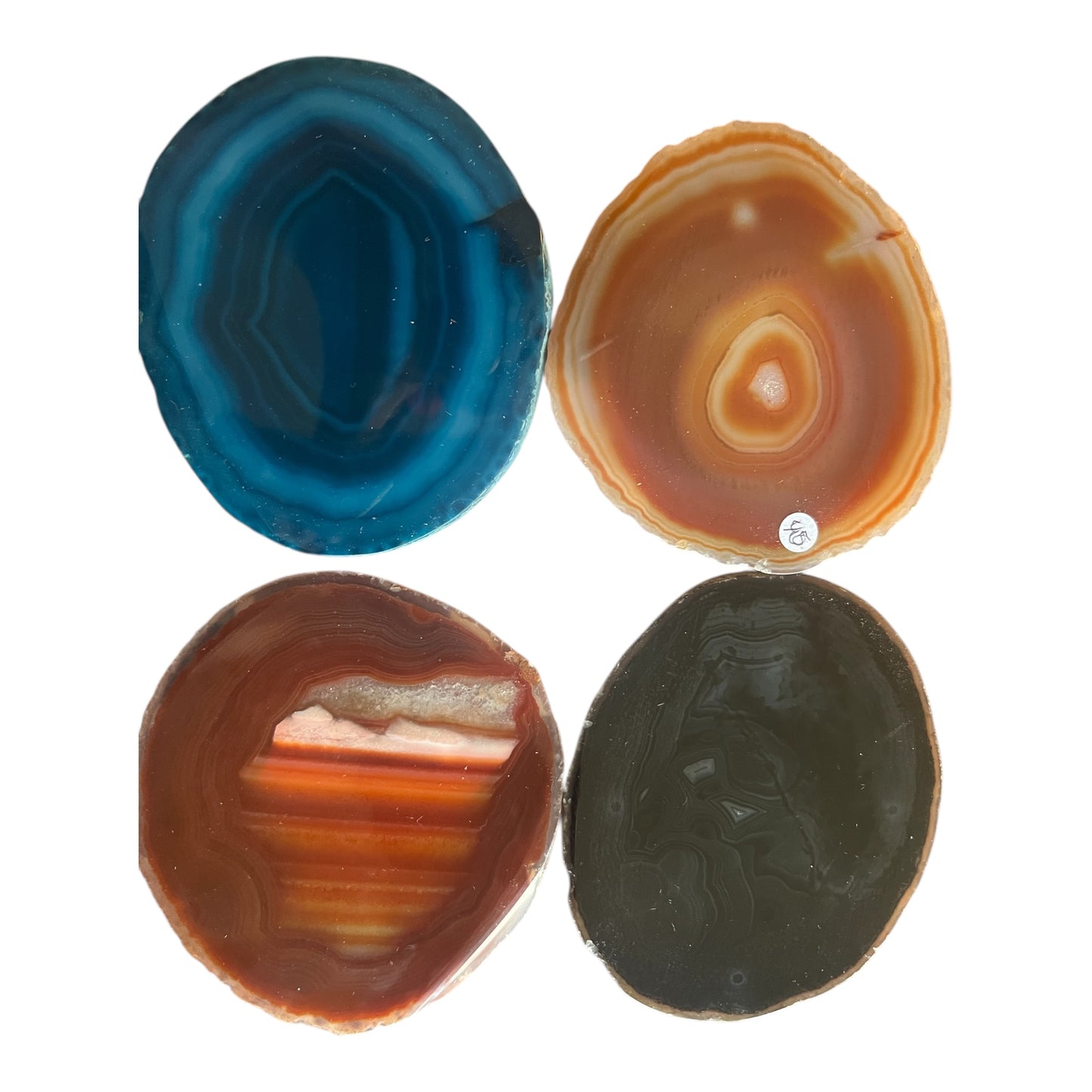 Agate Coaster Set