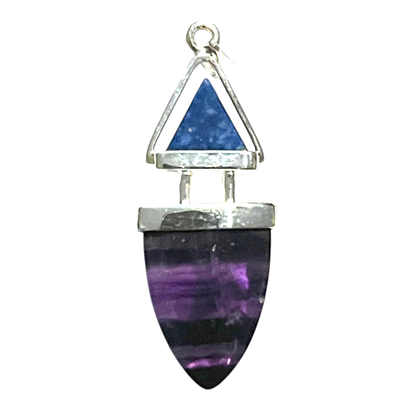 Fluorite Pendant with Accent