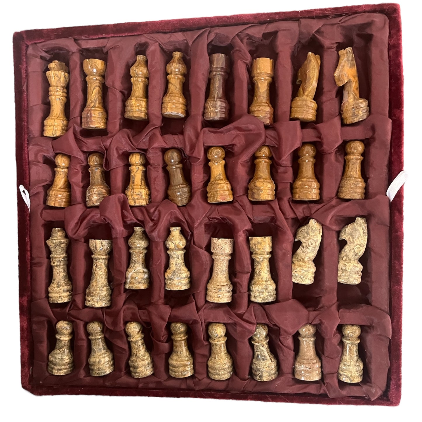 Onyx Chess Set in Case