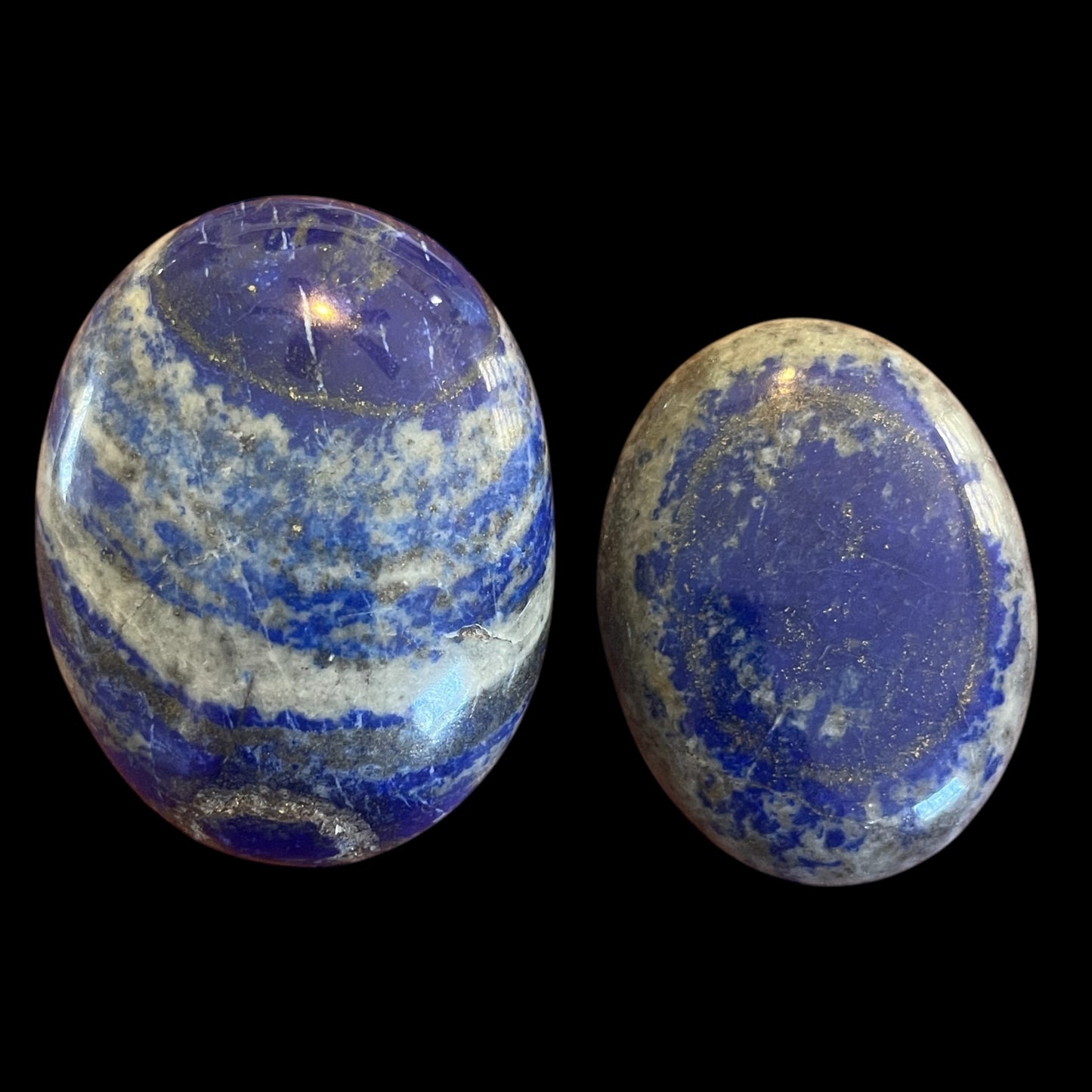Lapis Palm Stone
