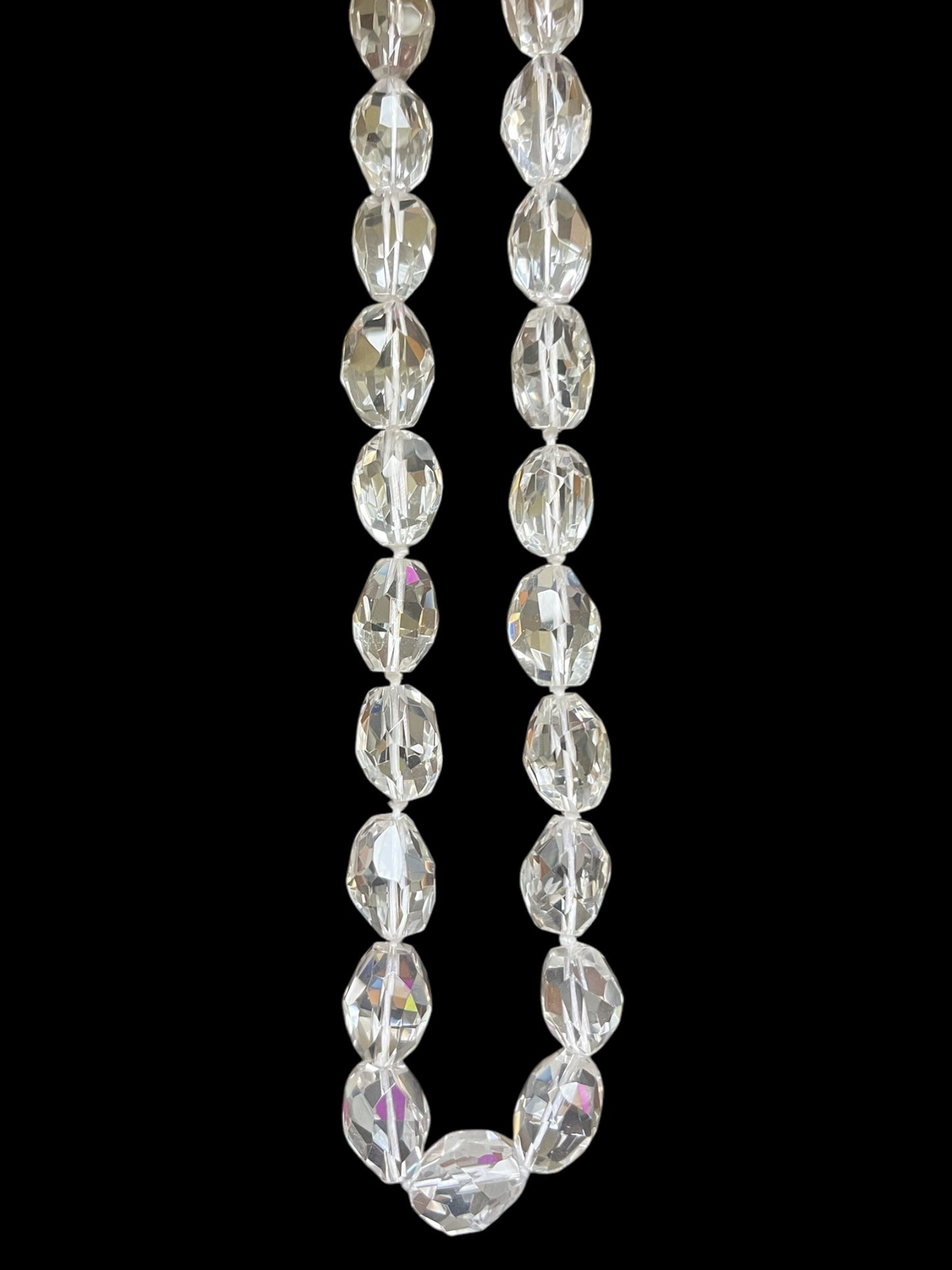 Quartz Faceted Necklace