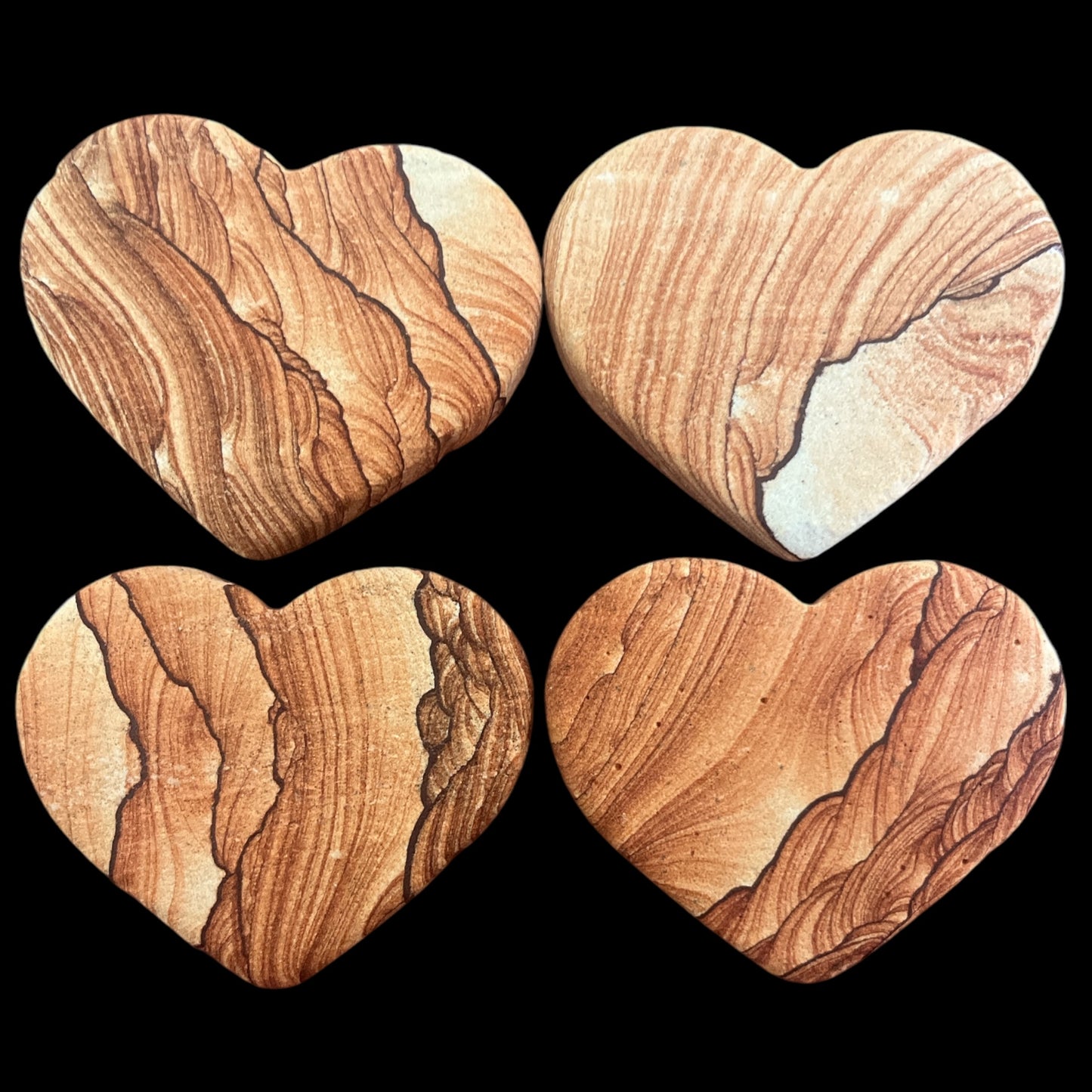 Sandstone Heart Medium-Med