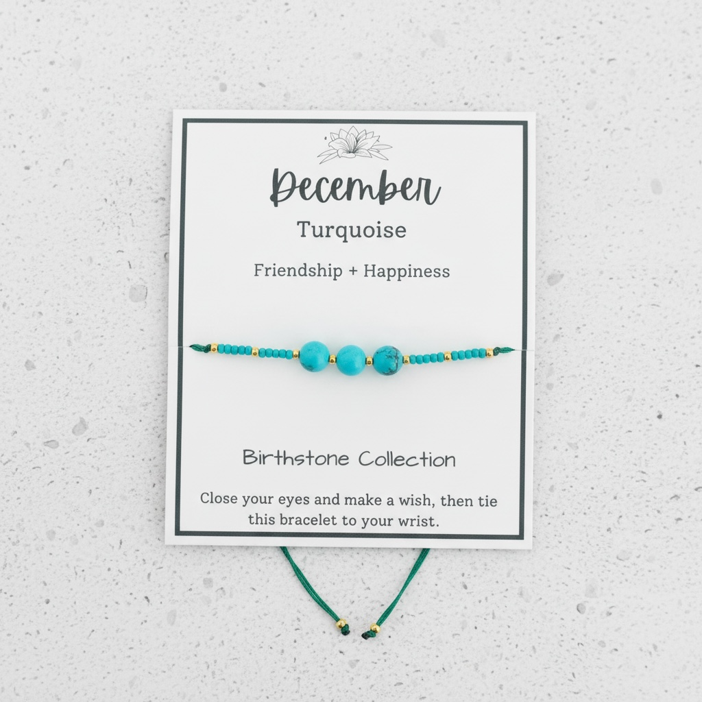 Birthstone Wish Bracelet