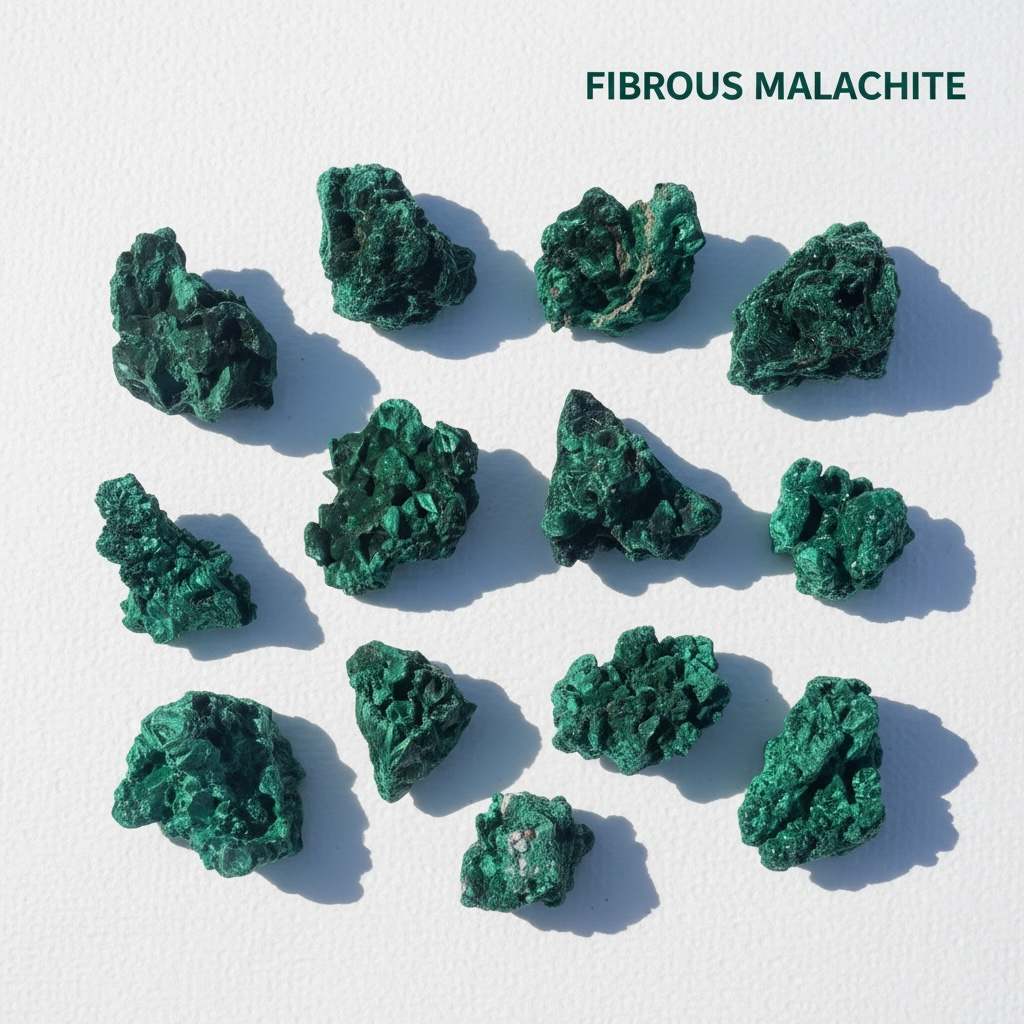 Fibrous Malachite
