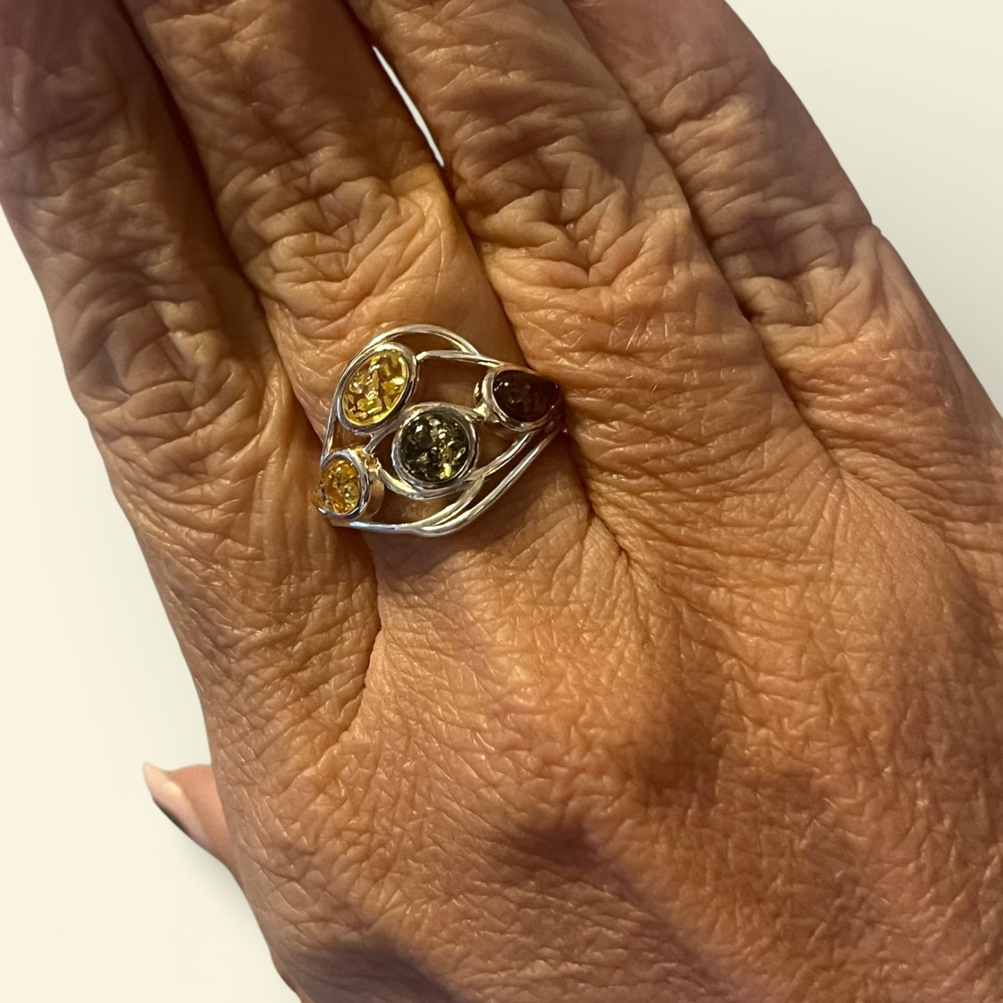 Baltic Amber Ring