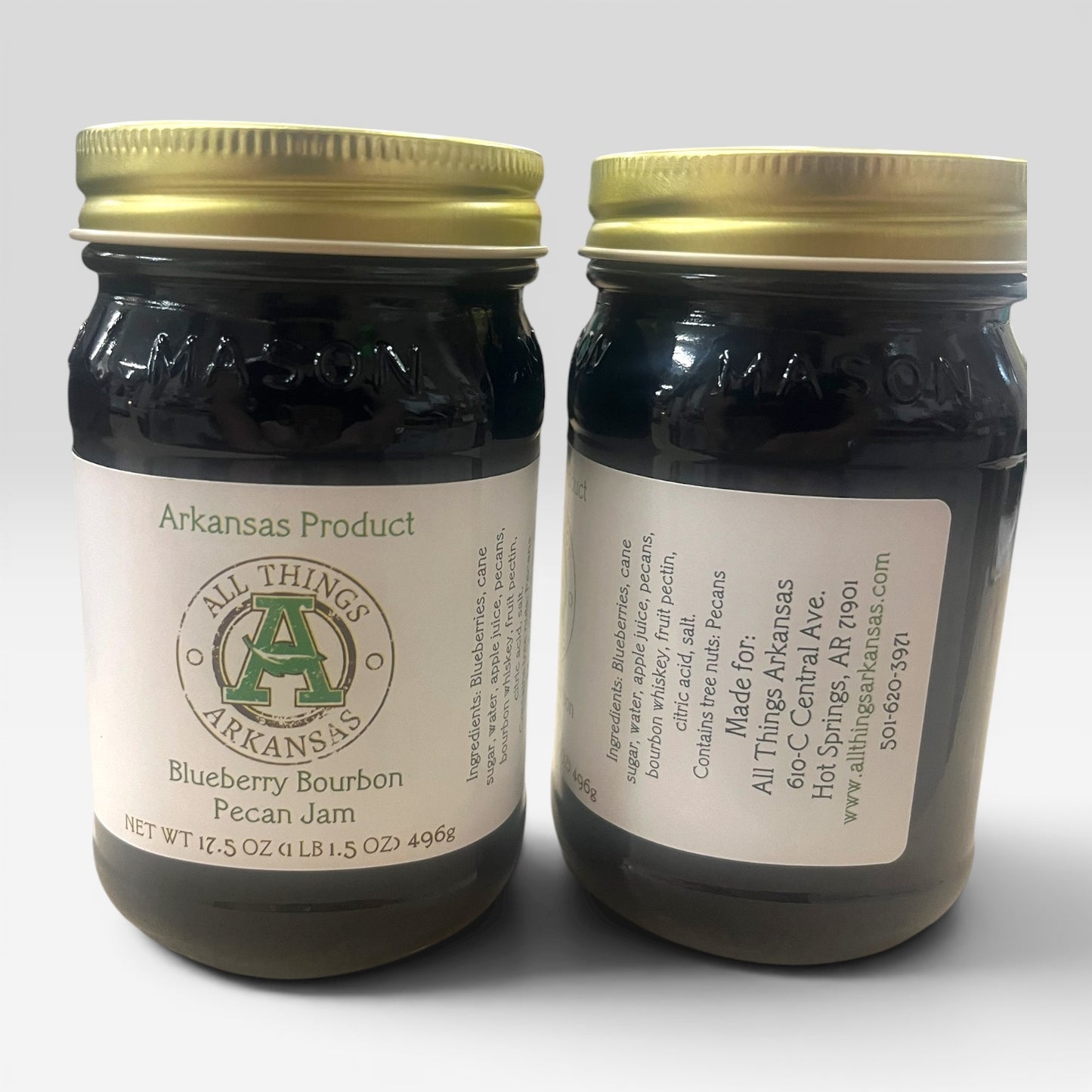 Blueberry Bourbon Pecan Jam