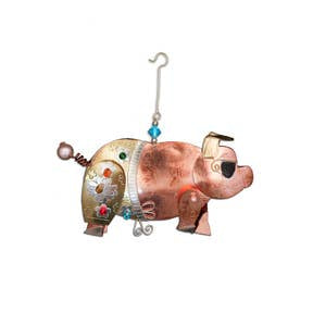 Beach Pig Ornament