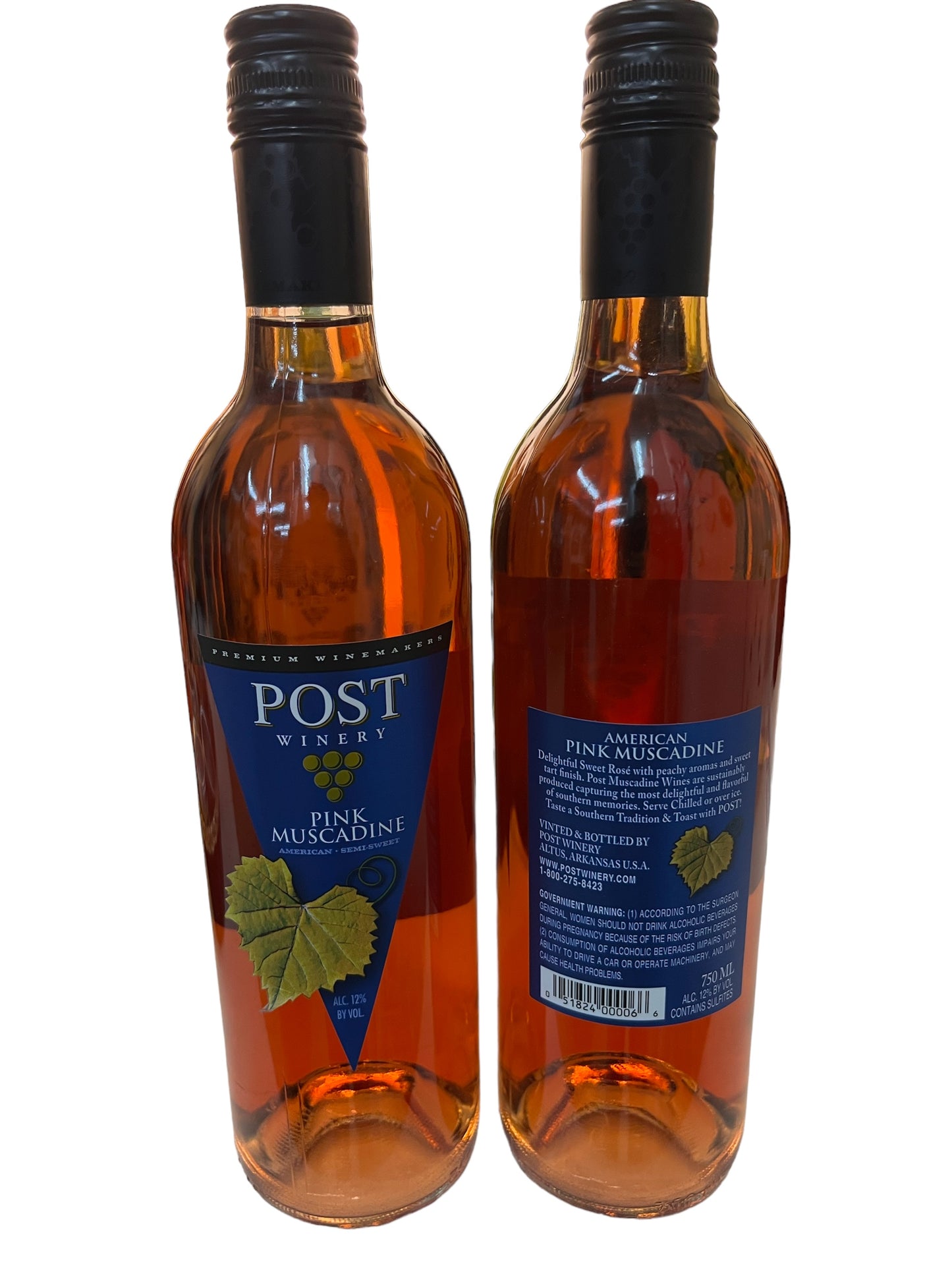 Muscadine Blush Wine-750 ml