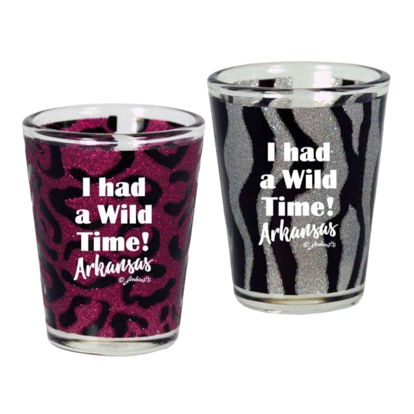 Arkansas Shotglass Wild Animal