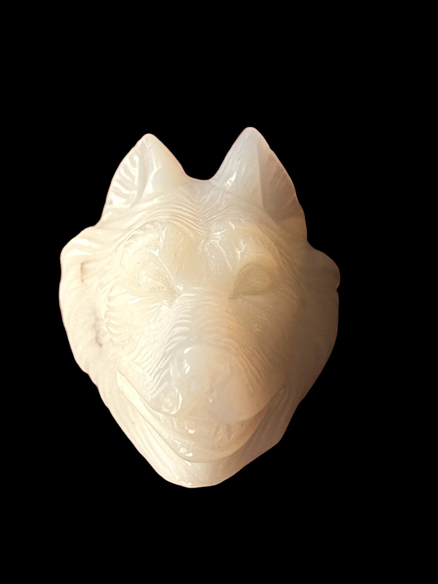 Chalcedony Wolf