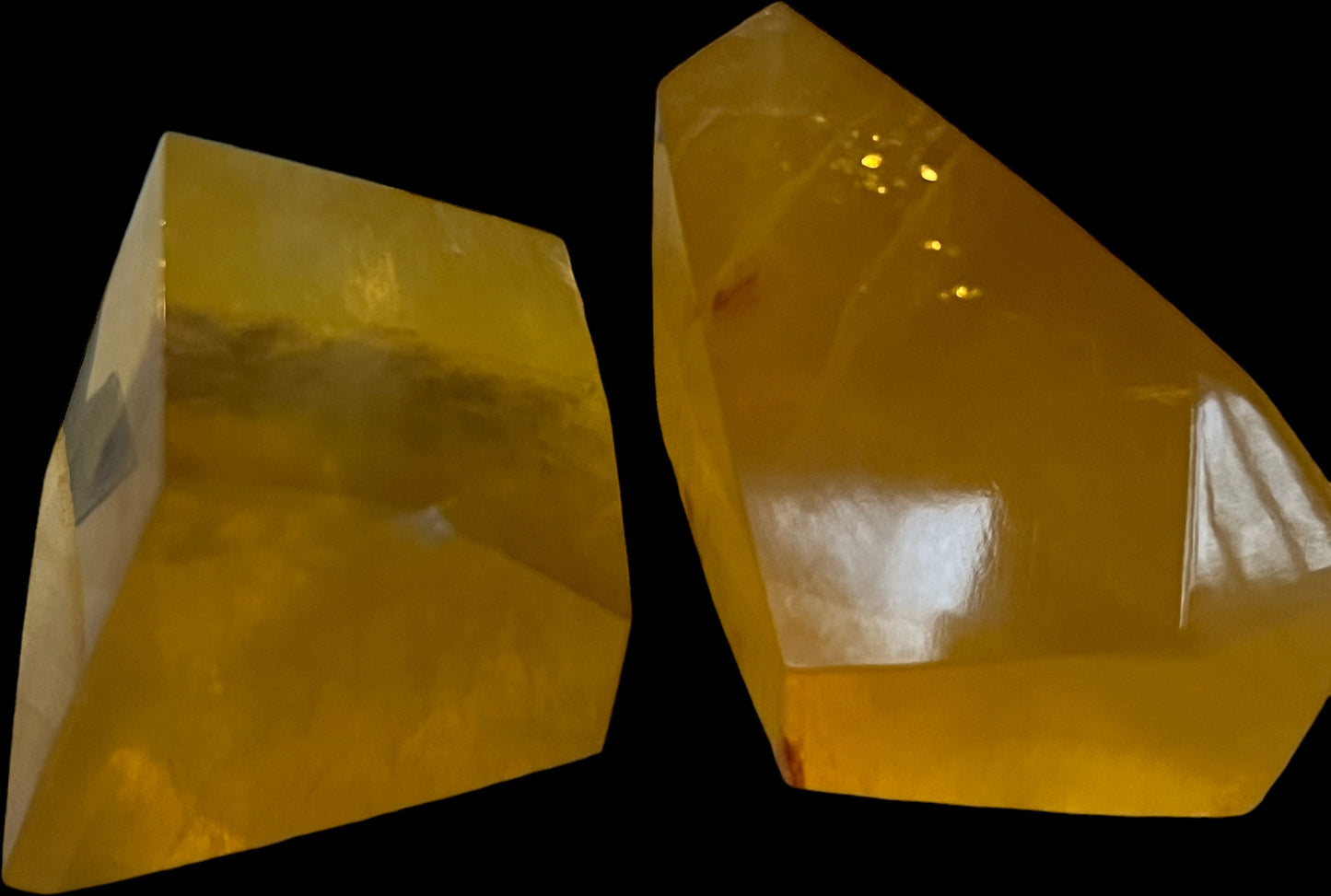 Yellow Fluorite Free Form