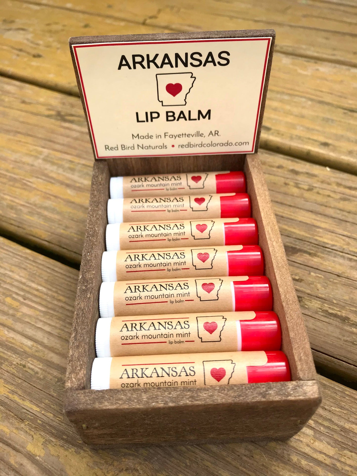 Arkansas State Lip Balm