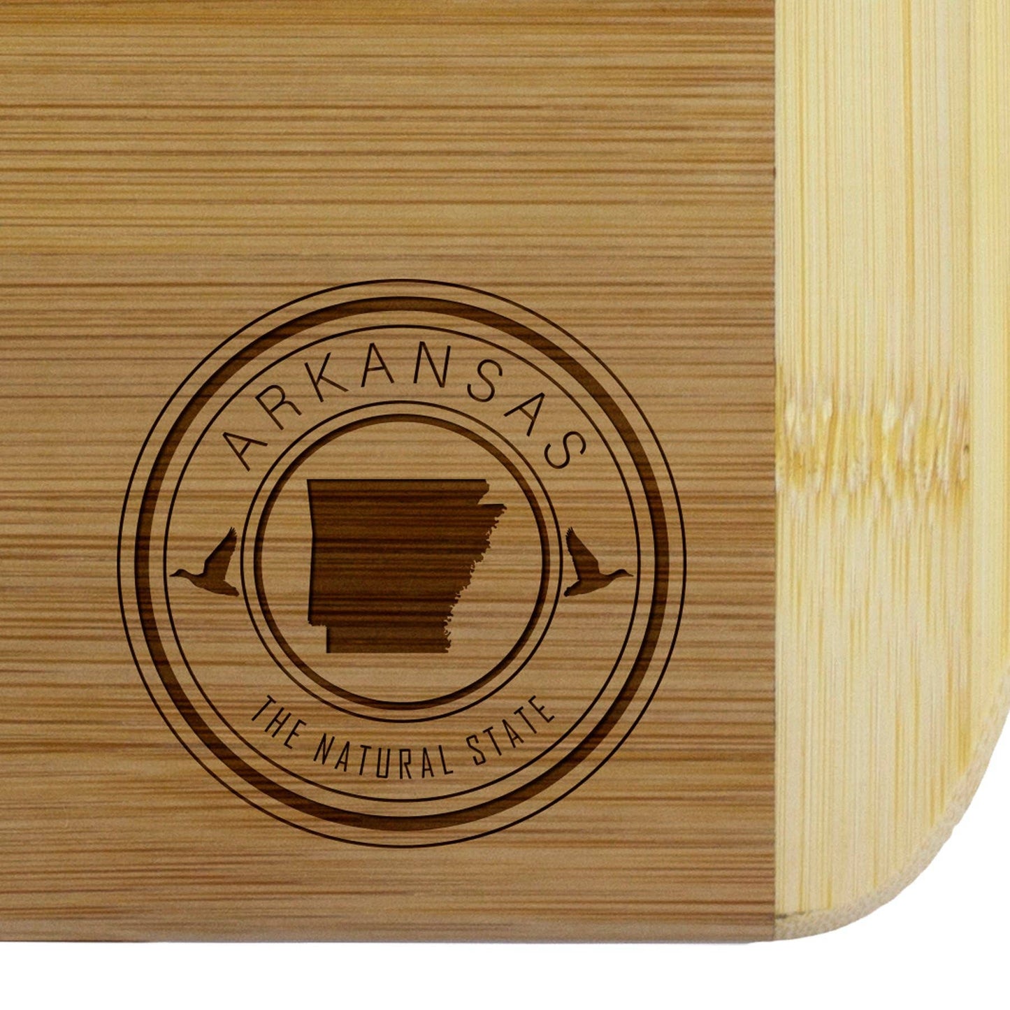 Arkansas State Stamp Series 11" Cutting Board