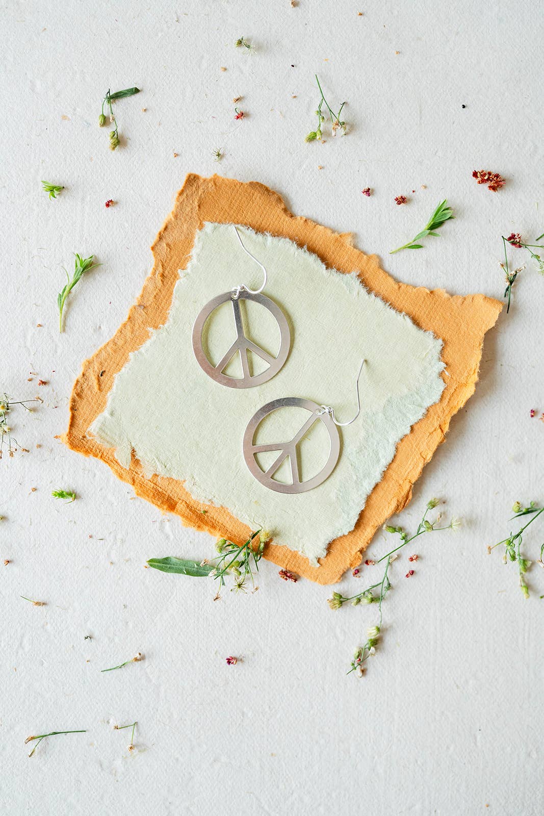 Peace Sign Earrings
