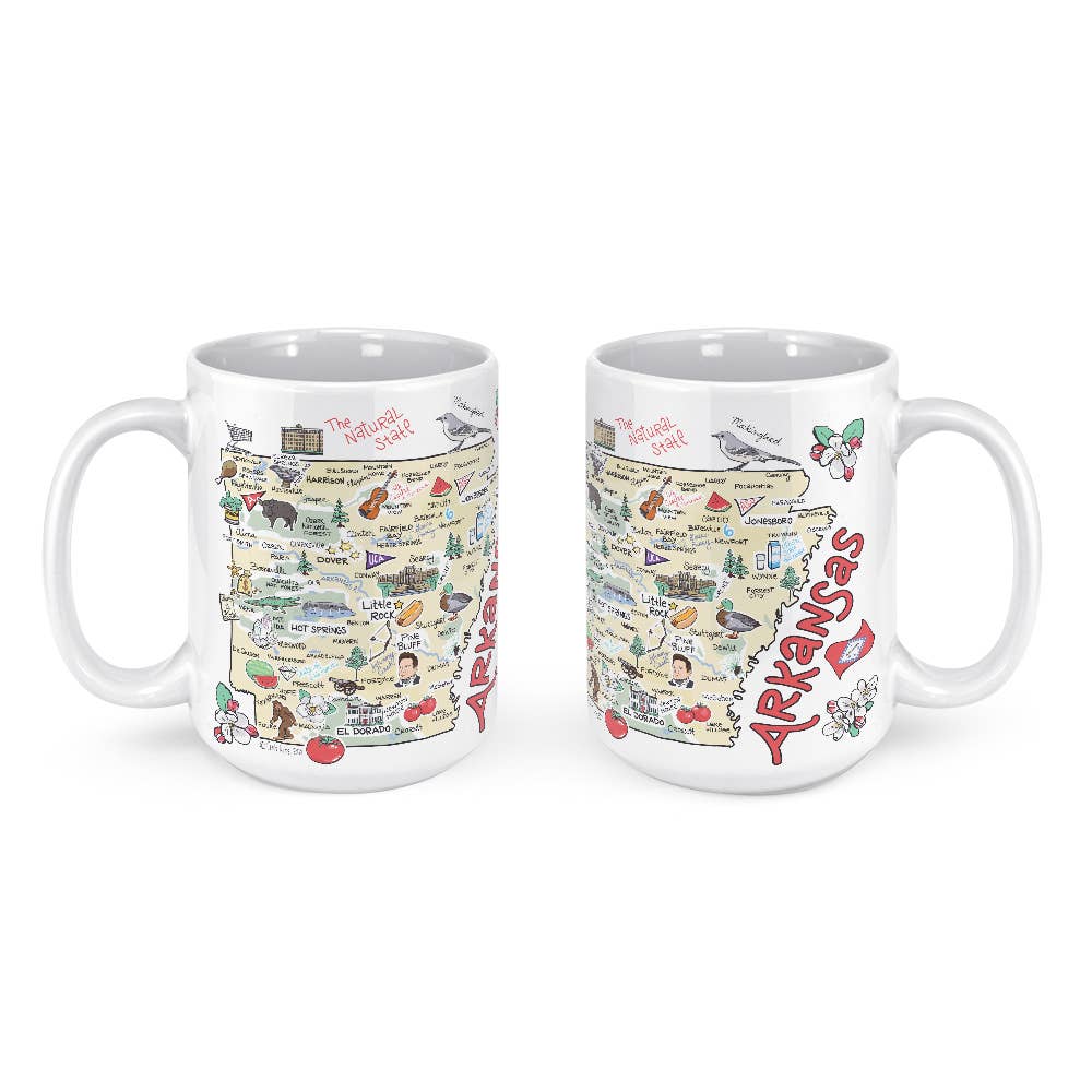 Fishkiss Arkansas Mug