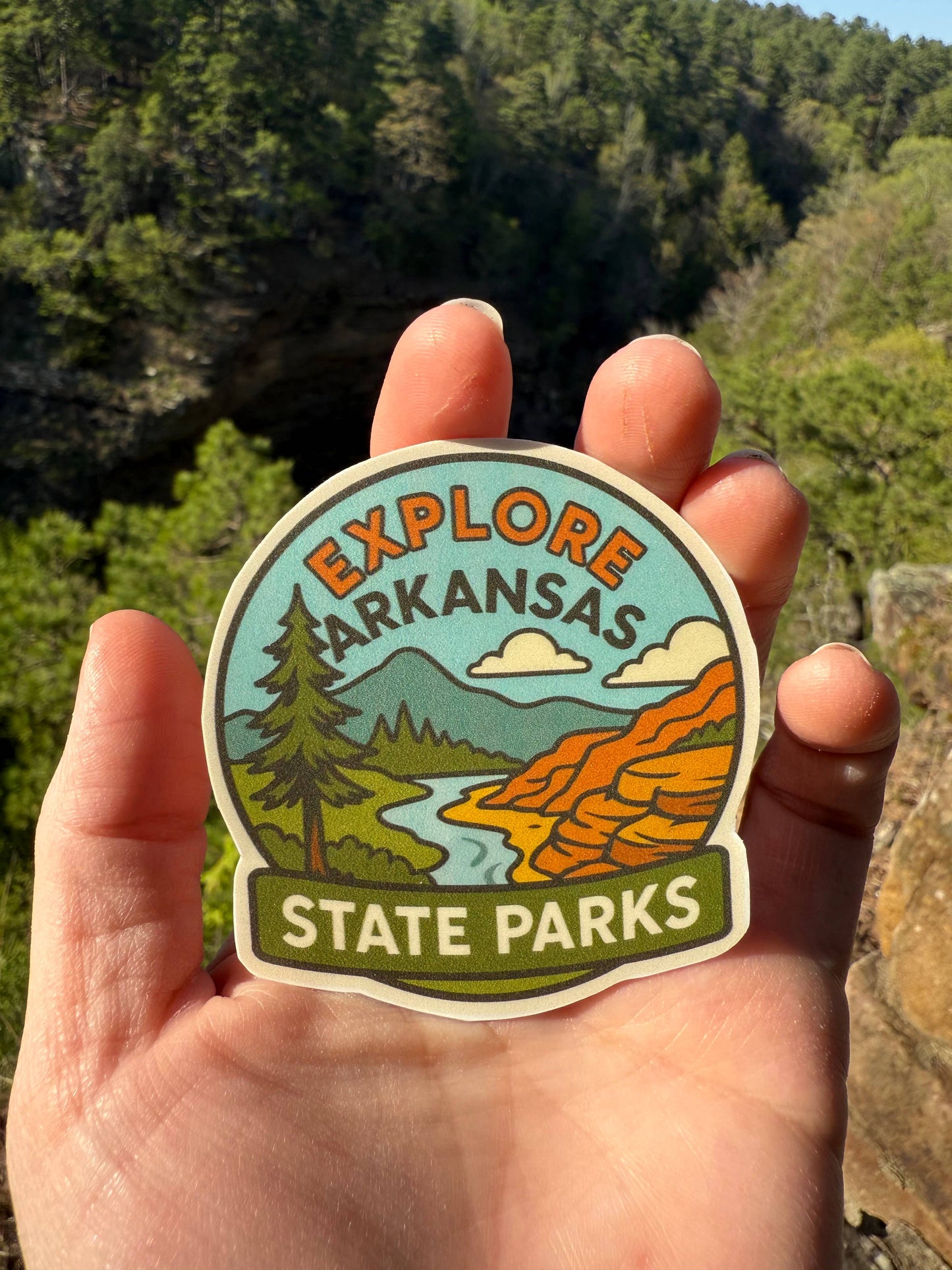 Arkansas State Parks 3" Vinyl Sticker