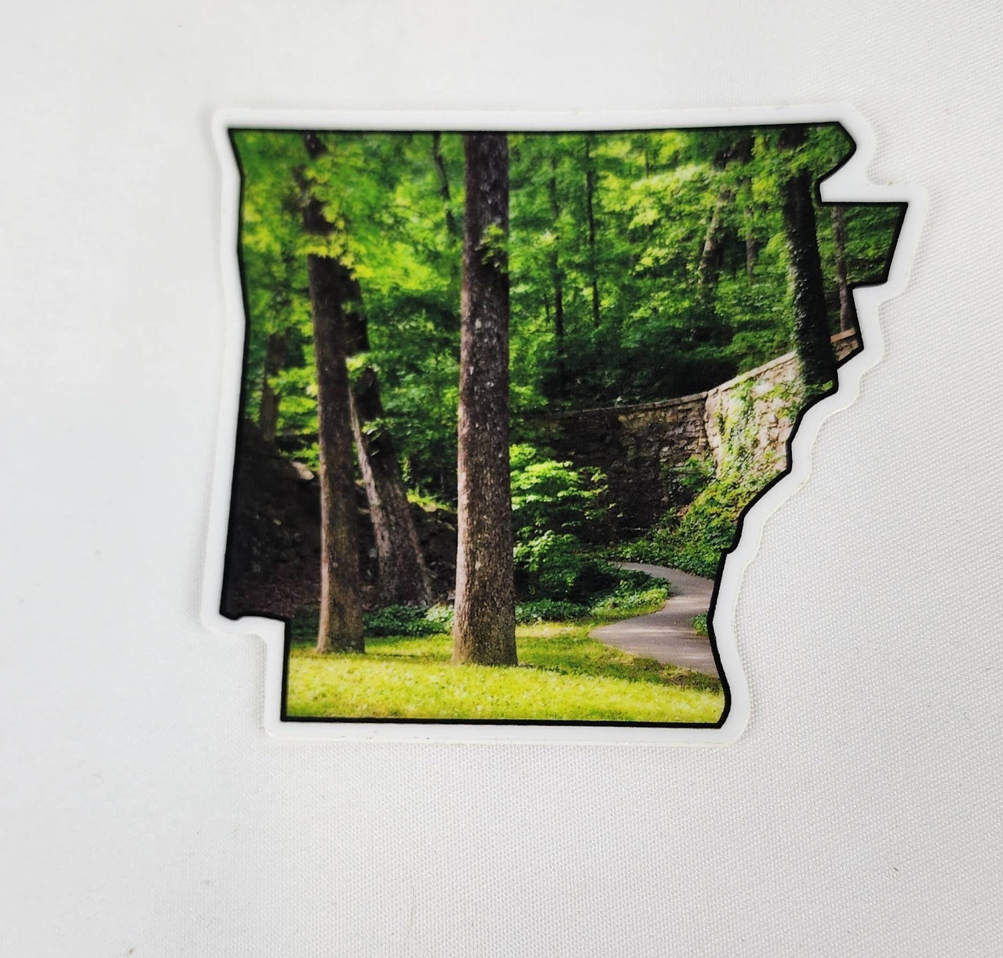 Arkansas - Hot Springs Diecut Vinyl Sticker