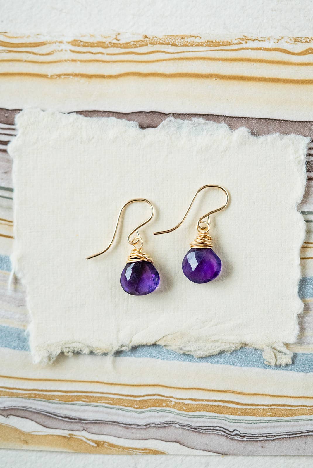 PANTONE Earrings - Amethyst