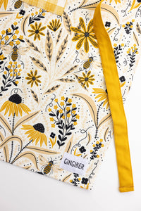 Bee Garden Apron - For Bee Lovers, Baking