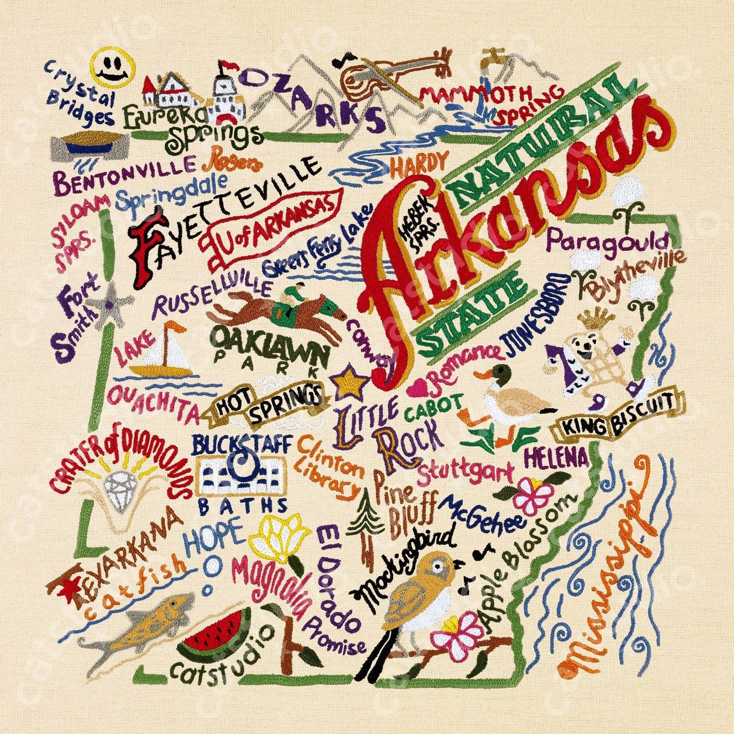 Arkansas Fine Art Print