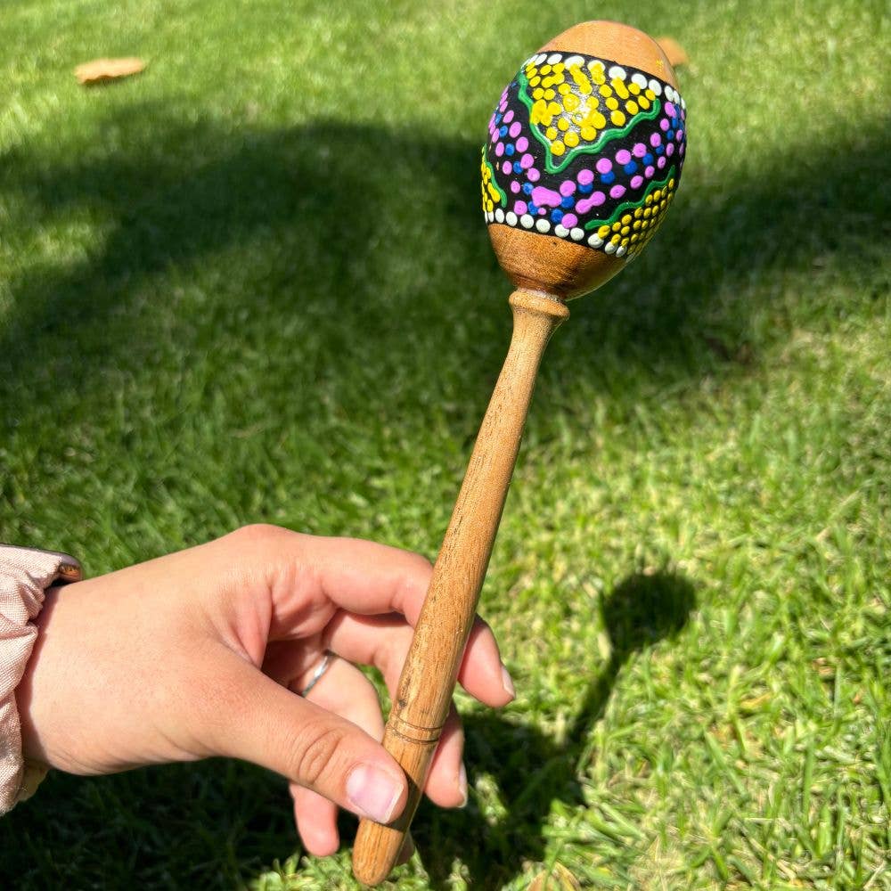 Musical Instrument - Hand-Painted Maracas