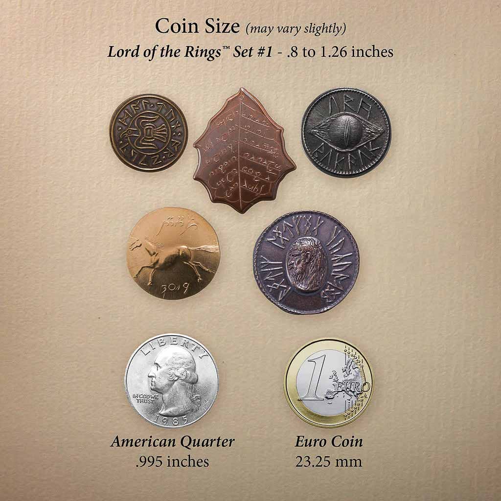 Officially Licensed Lord of the Rings™ Coin Set | Made in Arkansas