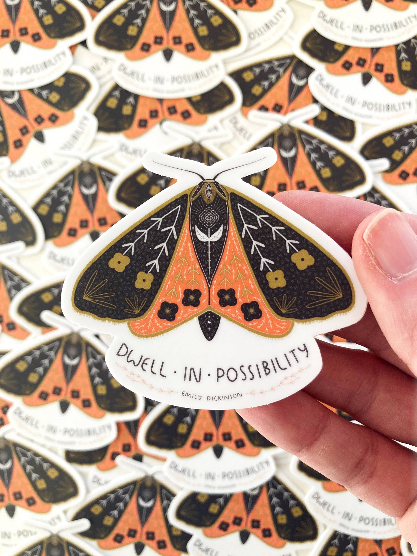 Dwell In Possibility Sticker - Die-Cut, Motivational