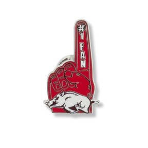 NCAA Arkansas Razorbacks Pin #1 Fan