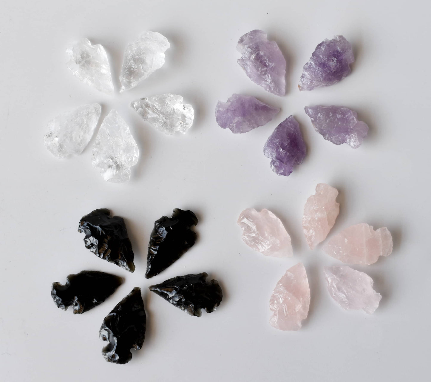 Healing Gemstone Arrowhead | Carved Crystal | Jewelry